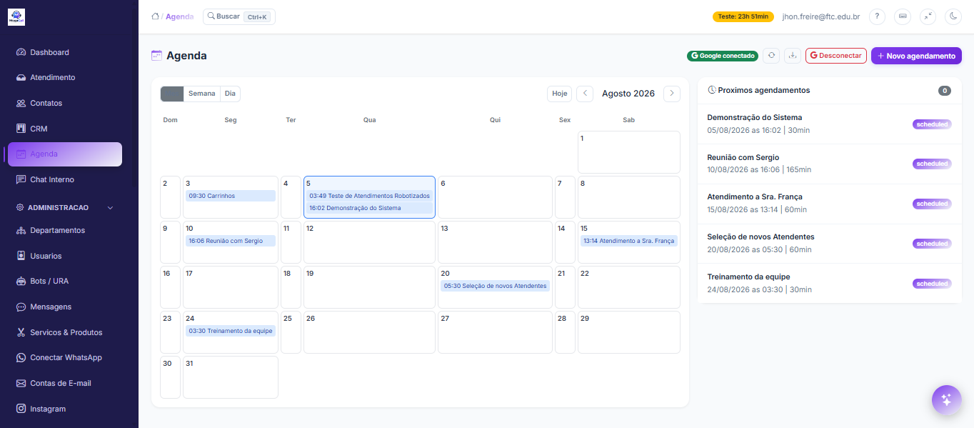 MegaCall Calendar